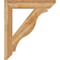 Ekena Millwork Funston Slat Rough Sawn Bracket, Western Red Cedar, 6"W x 38"D x 44"H BKT06X38X44FST06RWR - alternate 3